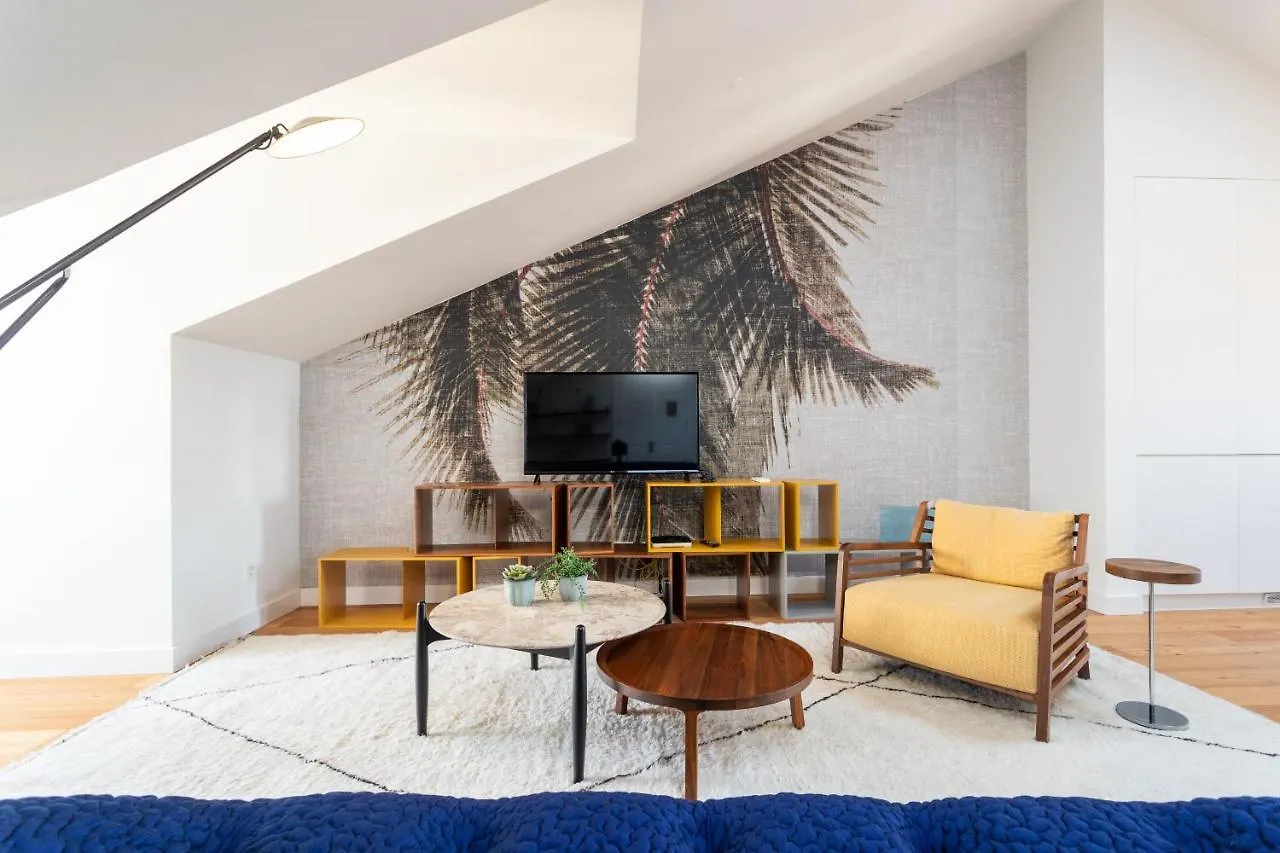 Апартаменты Flh Martim Moniz Trendy Flat Лиссабон